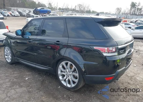 2016 Land Rover Range Rover Sport 3.0L V6 Supercharged Hse z USA, uszkodzony, nr VIN SALWR2VF2GA638577